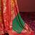 Mustard ethnic motifs zari pochampally saree