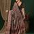 black ethnic motifs crepe saree
