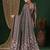 black ethnic motifs ajrak crepe saree