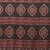 black ethnic motifs ajrak crepe saree