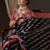 navy blue navy blue & red woven design zari georgette kanjeevaram saree