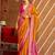 Orange ethnic motifs zari patola saree