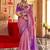 Pink ethnic motifs zari patola saree