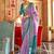 Lavender ethnic motifs zari patola saree