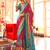 Pink woven design ethnic motifs zari patola saree