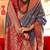 Grey ethnic motifs zari patola saree