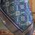 Navy blue ethnic motifs printed ikat saree