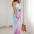 multicolor embellished sequinned poly chiffon saree