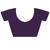 purple women purple embellished zari satin designer saree with unstiched blouse