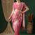 pink ethnic motifs zari georgette kanjeevaram saree