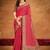 red ethnic motifs zari georgette kanjeevaram saree