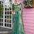 green ethnic motifs woven design zari detail kanjeevaram saree