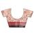 beige floral printed crepe bagru saree