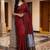 red woven design zari cotton blend khadi saree