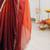 Multicolor ombre sequinned tissue saree