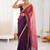 Multicolor ombre zari tissue designer saree
