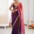 Multicolor ombre zari tissue designer saree