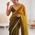 Multicolor ombre zari tissue saree