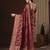 Red ethnic motif zari woven kanjeevaram saree