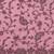 Pink floral beads and stones poly georgette saree