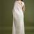 White white organza  sarees