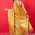 Cream woven design zari banarasi saree