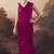 Shoulder pre-pleated two-tone ready to wear saree
