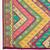 Multicolor ethnic motifs mirror work silk blend designer saree