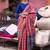 Pink ethnic motifs printed saree