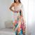 White floral beads and stones  chiffon designer saree with matching blouse