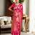 Pink ethnic motifs zari organza banarasi saree