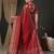 Maroon leheriya printed woven design zari banarasi saree