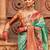Green woven design zari patola saree