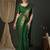 Green woven design zari banarasi saree