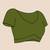 Green colourblocked  cotton saree