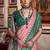 Pink ethnic motifs zari patola saree