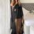 Black  cotton handloom khadi saree