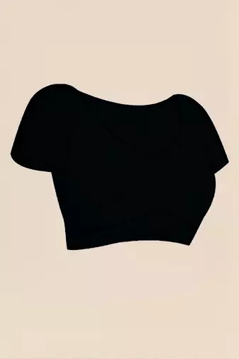 Black  cotton handloom khadi saree