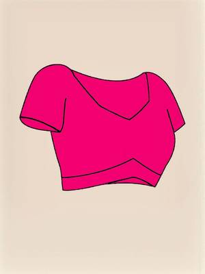 Pink  cotton handloom khadi saree 5