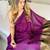 Purple woven design  cotton saree