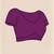 Purple woven design  cotton saree