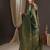 Green woven design zari  georgette kanjeevaram saree