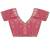 Pink embellished sequinned satin designer saree