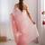 Peach embellished embroidered tissue designer saree