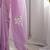 Purple women embellished tissue designer saree