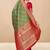 Green woven design zari art silk kanjeevaram saree