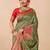 Green woven design zari art silk kanjeevaram saree