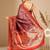 Blue ethnic woven design zari art silk kanjeevaram saree