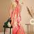 Pink ethnic woven design zari art silk kanjeevaram saree