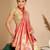 Pink ethnic woven design zari art silk kanjeevaram saree
